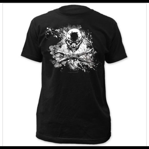 Walking Dead Skulls and Bones Halloween Unisex Tee - Picture 2 of 5